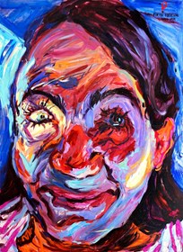 Obraz do salonu artysty Iwona Golor pod tytułem Siostra