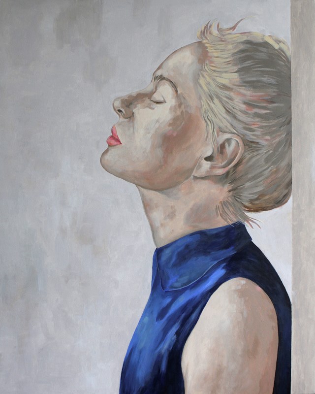 Obraz do salonu artysty Paulina Rychter pod tytułem Autoportret