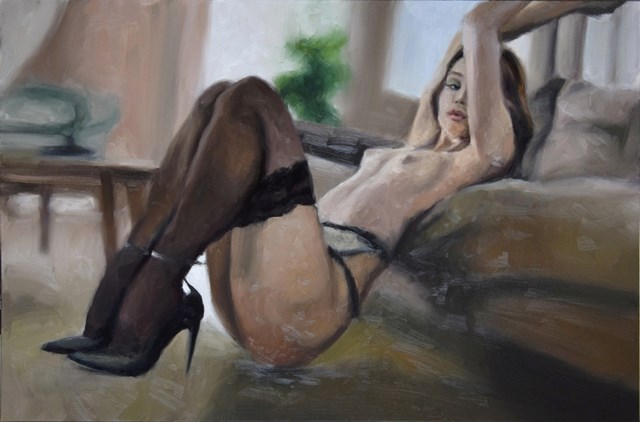 Obraz do salonu artysty Kamila Ossowska pod tytułem Eve