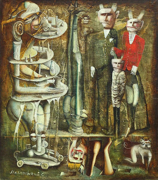 Obraz do salonu artysty Siergiej Maliszewski pod tytułem Rodzina