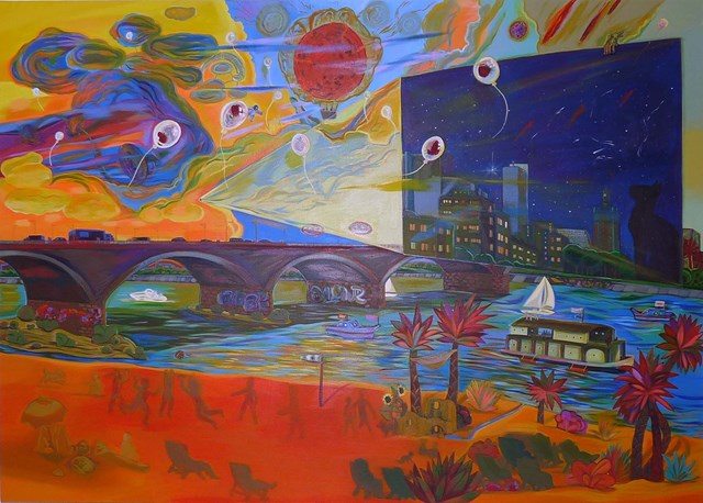 Obraz do salonu artysty Michalina Czurakowska pod tytułem Boulevard