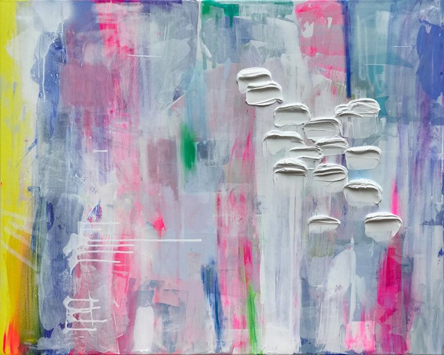 Obraz do salonu artysty Ewa Jaros pod tytułem Head in the clouds