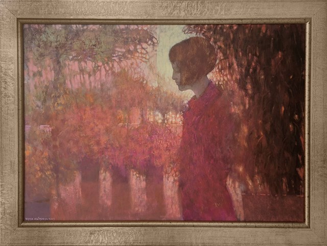 Living room painting by Tomasz Klimczyk titled Untitled