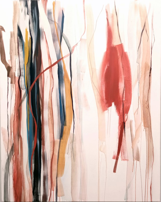 Obraz do salonu artysty Karolina Bracławiec pod tytułem inspiracje leśne