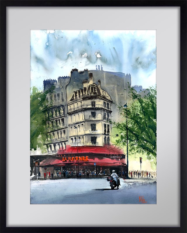Obraz do salonu artysty Mariusz Kula pod tytułem Paryż 1