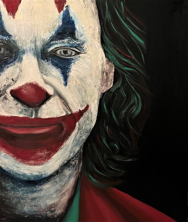 Obraz do salonu artysty Monika Kargol pod tytułem Joker JP