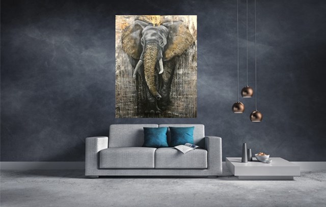 Słoń - wizualizacja pracy autora Monika Kargol