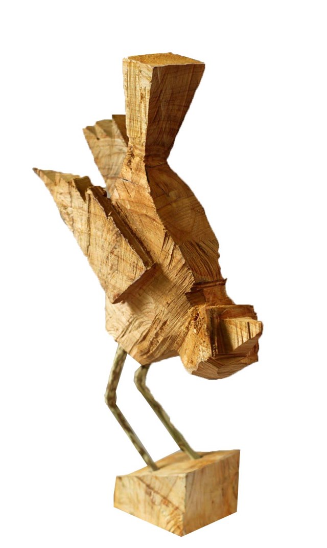 Living room sculpture by Zbigniew Bury titled  Bird 1