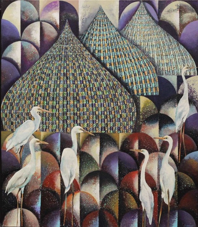 Obraz do salonu artysty Katarzyna Stelmach pod tytułem Mozaika II
