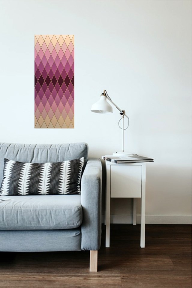 Pink gradient - visualisation by Izabela Kozłowska