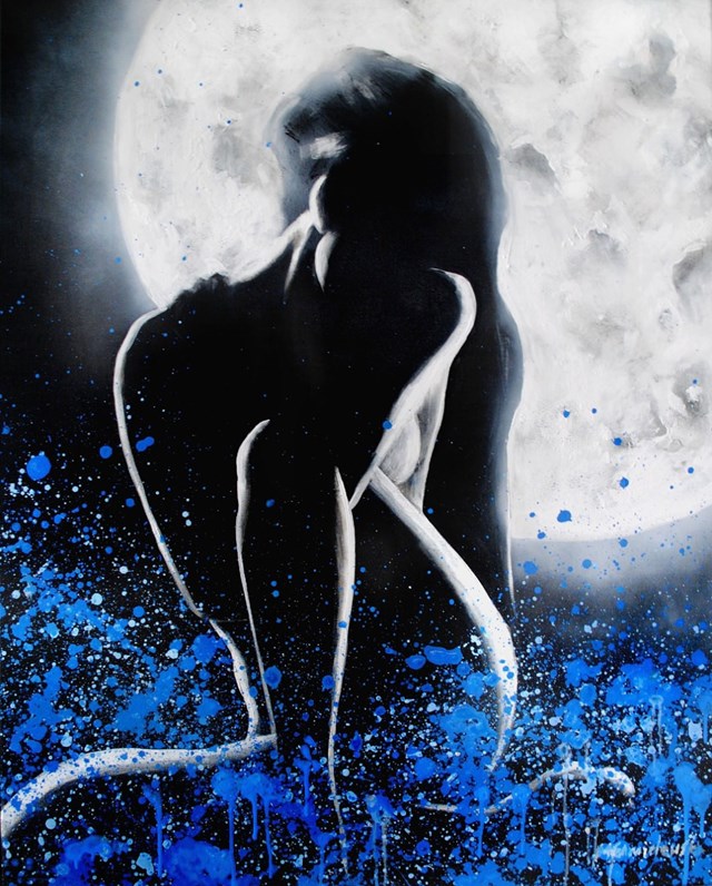 Obraz do salonu artysty Milena Chmielewska pod tytułem Moonlight VII