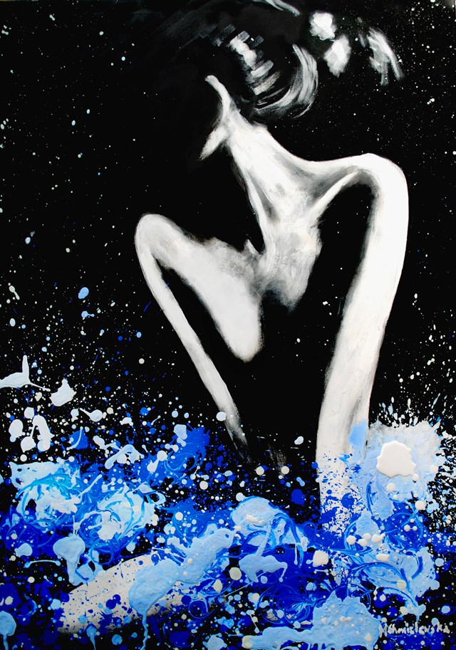 Obraz do salonu artysty Milena Chmielewska pod tytułem Moonlight
