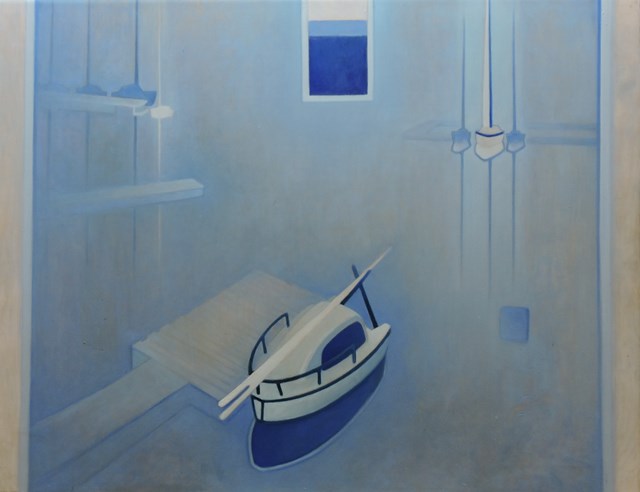 Living room painting by Mateusz Kędziora titled Lazarus