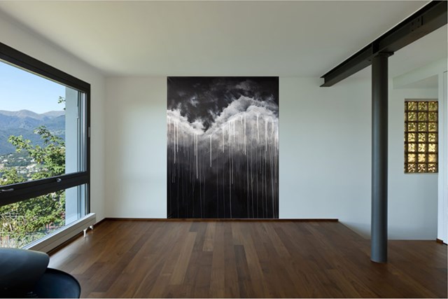 Clouds - visualisation by Karolina Treler