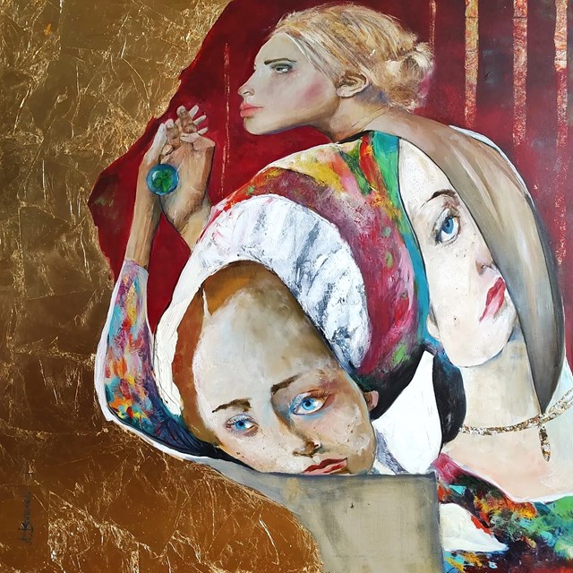 Obraz do salonu artysty Agnieszka Banasiak pod tytułem Portret kobiecy 