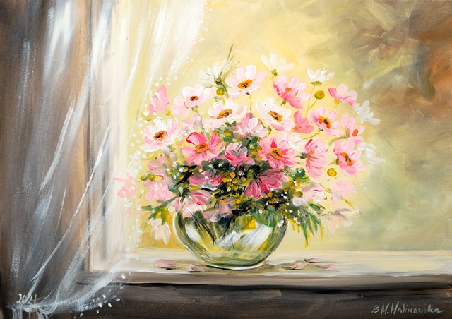 Obraz do salonu artysty Barbara M.Malinowska pod tytułem "w słońcu"
