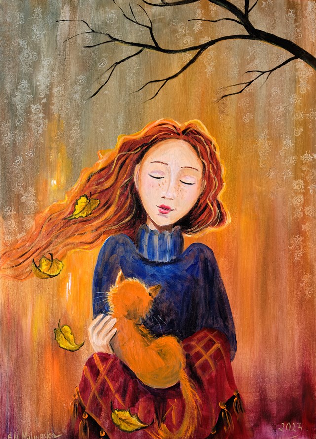 Obraz do salonu artysty Barbara M.Malinowska pod tytułem Jesienna