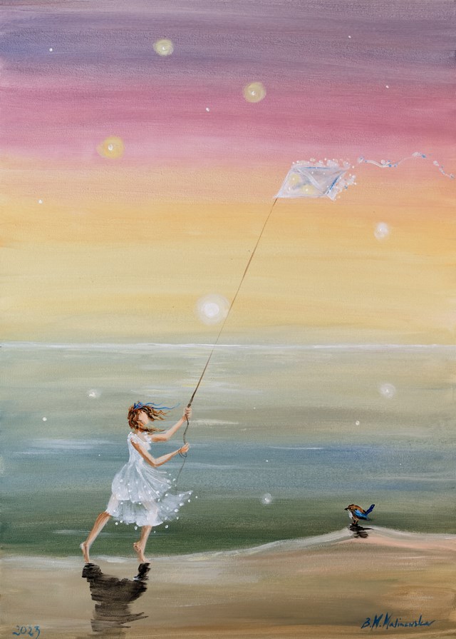 Obraz do salonu artysty Barbara M.Malinowska pod tytułem Uciekające marzenia