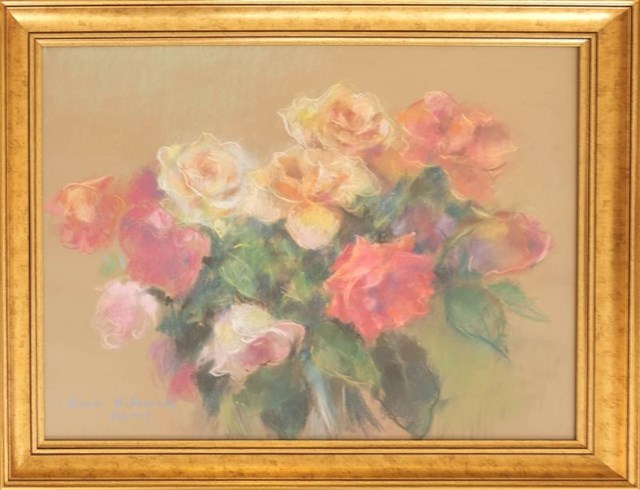 Obraz do salonu artysty Urszula Mroczek pod tytułem Róże