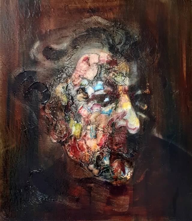 Obraz do salonu artysty Jakub Wasilewski pod tytułem Ciemny Portret