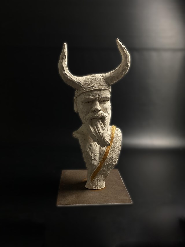 Rzeźba do salonu artysty Mariusz Potyszka pod tytułem 37 Viking