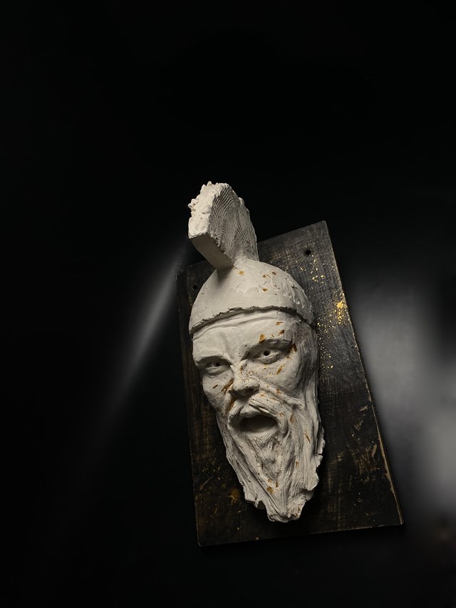 Rzeźba do salonu artysty Mariusz Potyszka pod tytułem #55 „Spartan” 