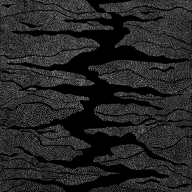 Living room print by Magdalena Szata titled Rebirth | Transformation Series | Linocut Print | Limited Edition