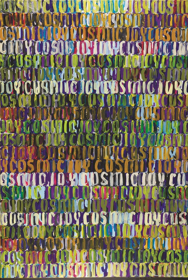 Obraz do salonu artysty Dominika Korzeniowska pod tytułem Cosmic Joy