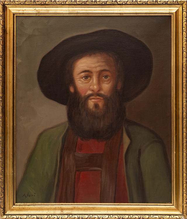 Living room painting by Artysta Nierozpoznany titled Portrait of a Jew