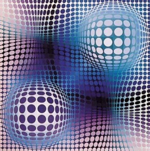 Living room Photography by Victor Vasarely titled feny