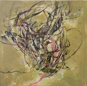 Obraz do salonu artysty Maciej Szczurek-Maksymiuk pod tytułem Na trawie, bez śniadania