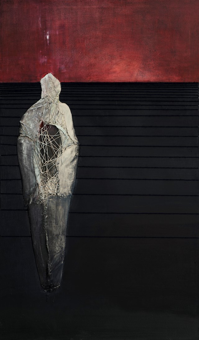 Obraz do salonu artysty Róża Bartnicka pod tytułem ZACHÓD - HUMAN BODY