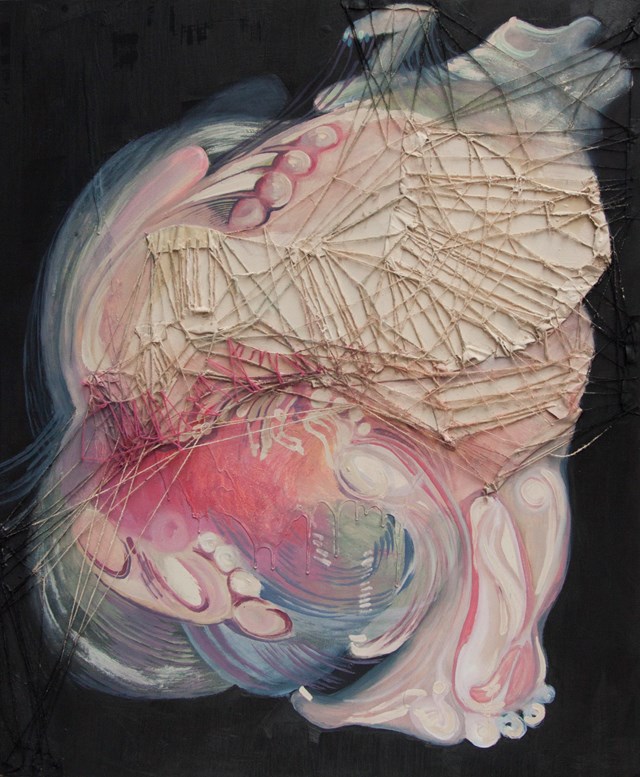 Obraz do salonu artysty Róża Bartnicka pod tytułem Human Body III