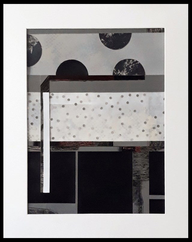 Obraz do salonu artysty Iwona Lenik pod tytułem Composition with dots 