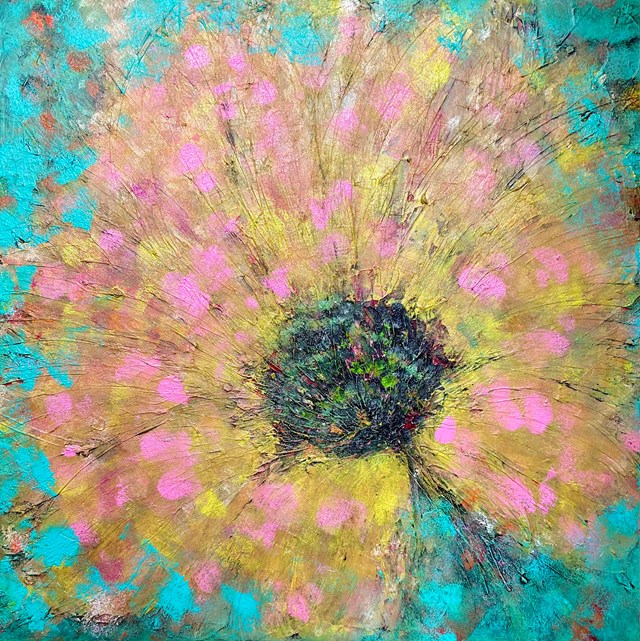 Obraz do salonu artysty Paulina Anna Leszczyńska pod tytułem Wiosenny kwiat