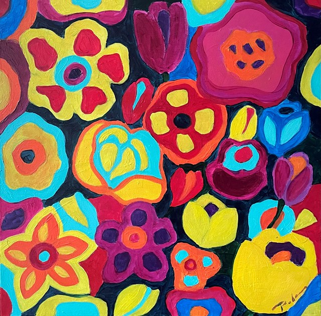 Obraz do salonu artysty Paulina Anna Leszczyńska pod tytułem Kolorowe 
