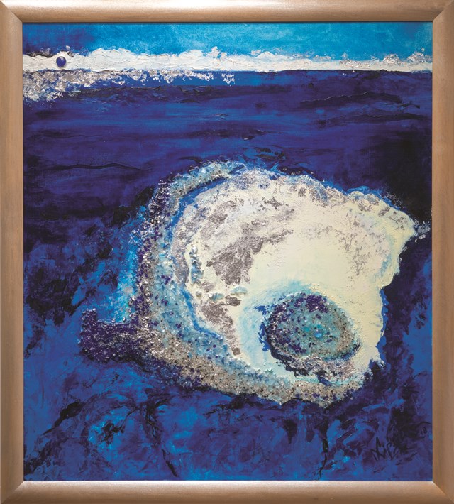 Obraz do salonu artysty Katarzyna Lipska-Ziębińska pod tytułem Oko oceanu