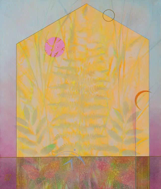 Obraz do salonu artysty Serge Vasilendiuc pod tytułem Dom Wschodzącego Słońca