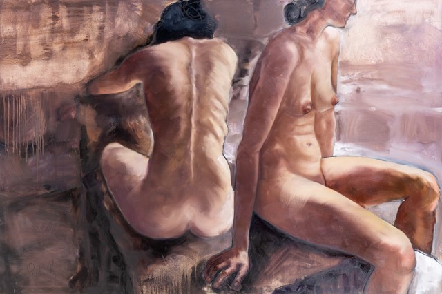 Obraz do salonu artysty Katarzyna Panko pod tytułem Duo