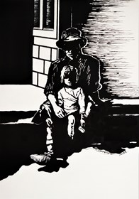 Obraz do salonu artysty Ewa Seweryn pod tytułem "Pokolenia"