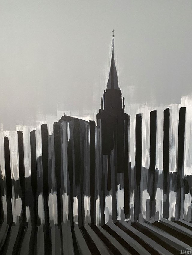 Obraz do salonu artysty Joanna Mieszko pod tytułem Katedra
