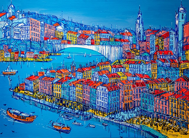 Obraz do salonu artysty Joanna Mieszko pod tytułem Porto