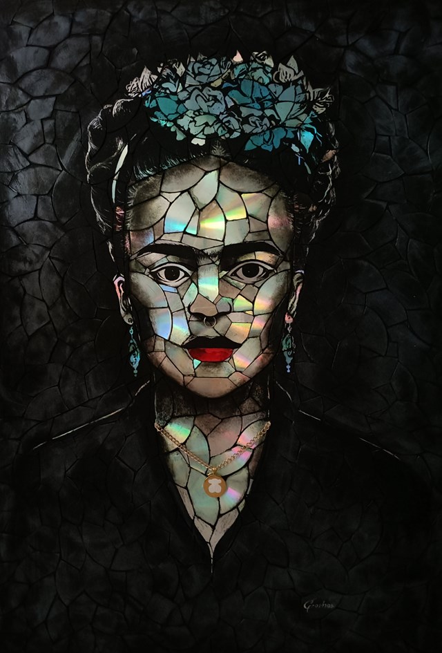 Obraz do salonu artysty Małgorzata Konieczna ( Goshas) pod tytułem Frida
