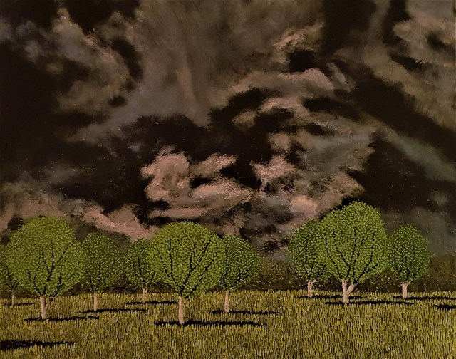 Obraz do salonu artysty Jacek Malinowski pod tytułem Prima della tempesta