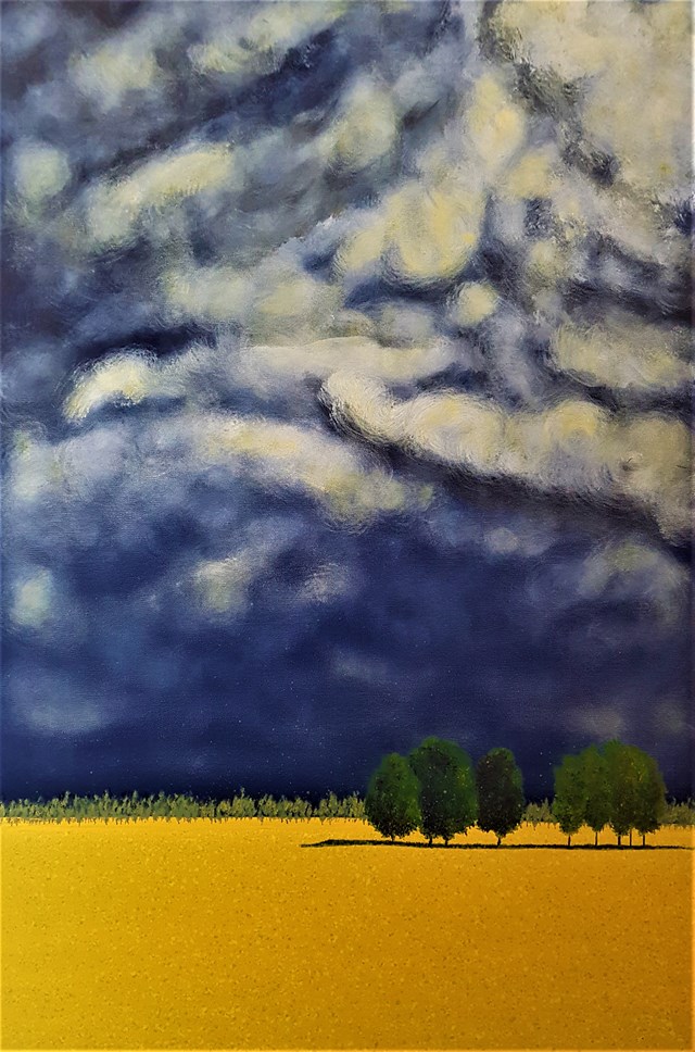 Obraz do salonu artysty Jacek Malinowski pod tytułem Prima della tempesta