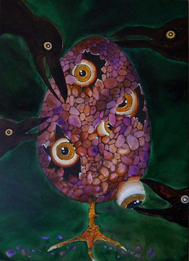 Obraz do salonu artysty Maja Majewska-Sadowska pod tytułem Big Egg
