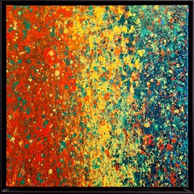 Obraz do salonu artysty Leon Tarasewicz pod tytułem Bez tytułu