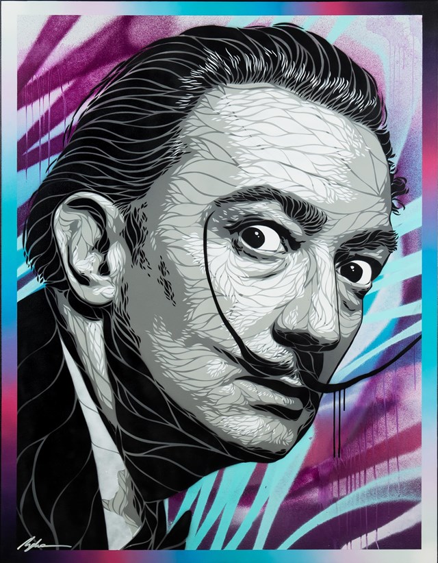 Obraz do salonu artysty Michał Mąka pod tytułem Salvador Dali