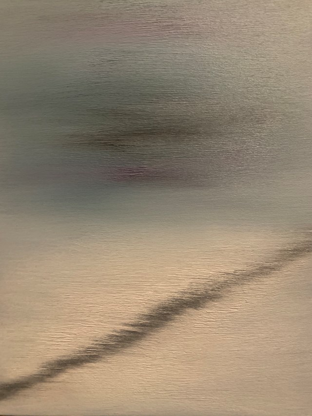 Living room painting by Małgorzata Jankowska titled Path