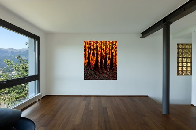 58 Sunset Forest - visualisation by Adam Bojara